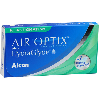 Air Optix plus HydraGlyde for Astigmatism (3 lenti)