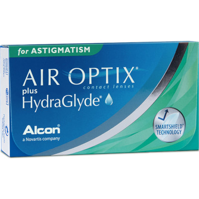 Air Optix plus HydraGlyde for Astigmatism (3 lenti)