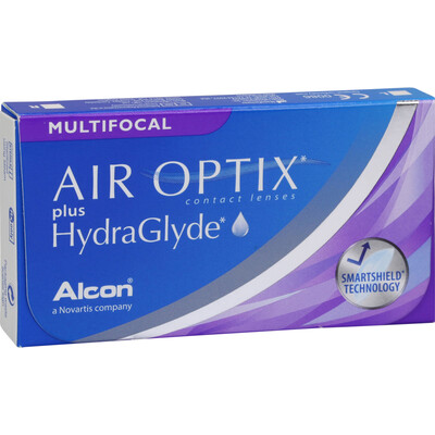 Air Optix plus HydraGlyde Multifocal (6 lenti)