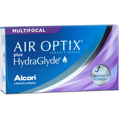 Air Optix plus HydraGlyde Multifocal (6 lenti)
