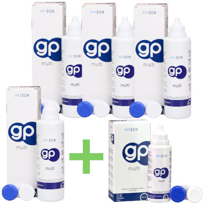 Avizor GP Multi Pacco risparmio (4x 240ml + 1x 120ml)