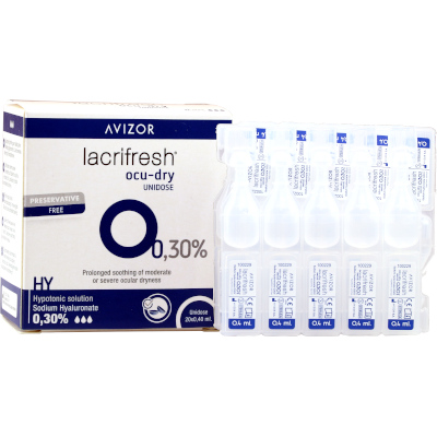 Avizor Lacrifresh Ocu-Dry Monodose 0,30% (20x 0,4ml)
