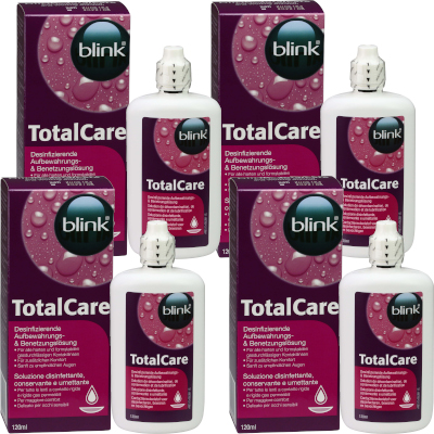 blink TotalCare Soluzione Disinfettante Pacco Risparmio (4x120m)