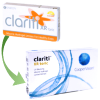 clariti XR toric (3 lenti)