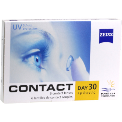 Contact Day 30 spheric (6 lenti)