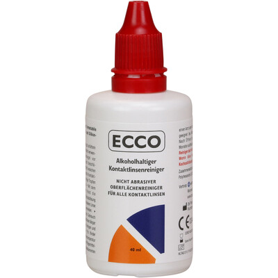 ECCO per pulizia lenti a contatto a base di alcol 40 ml