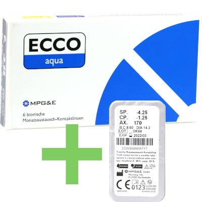 ECCO aqua T (6 lenti) + 1 lente gratis - Promozione prova