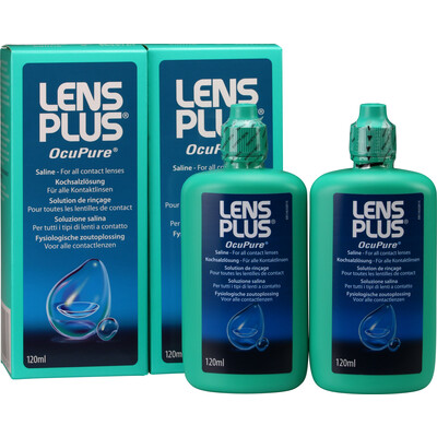 Lens Plus OcuPure Pacco doppio (2 x 120ml)