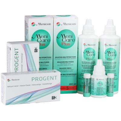 Menicon Progent + Meni Care Plus - Pacco Risparmio