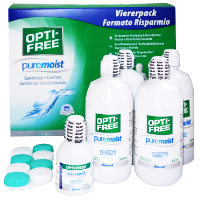 Opti-Free PureMoist Pacco risparmio (4 x 300ml)