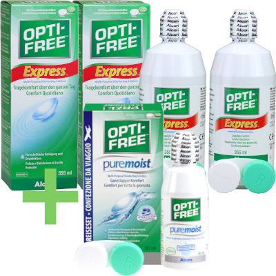 Opti-Free Express Pacco risparmio (2 x 355ml)