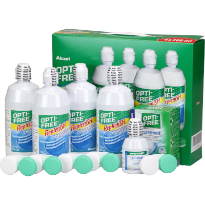 Opti-Free RepleniSH Pacco risparmio (4 x 300ml)