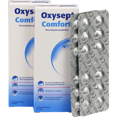 Oxysept Comfort Monofase Compresse neutralizzanti Pacco doppio