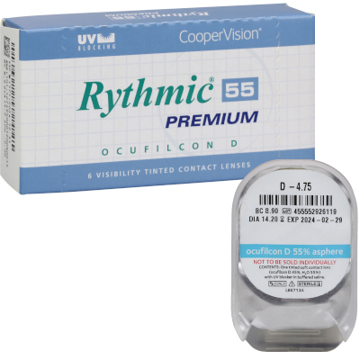 Rythmic 55 PREMIUM (6 lenti) + 1 lente - Promozione prova