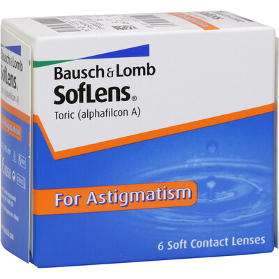 Soflens Toric for Astigmatism (6 lenti)