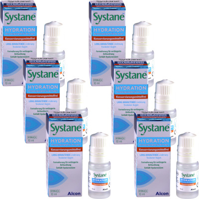 Systane Idra Pacco Risparmio 6x 10ml - Senza conservanti